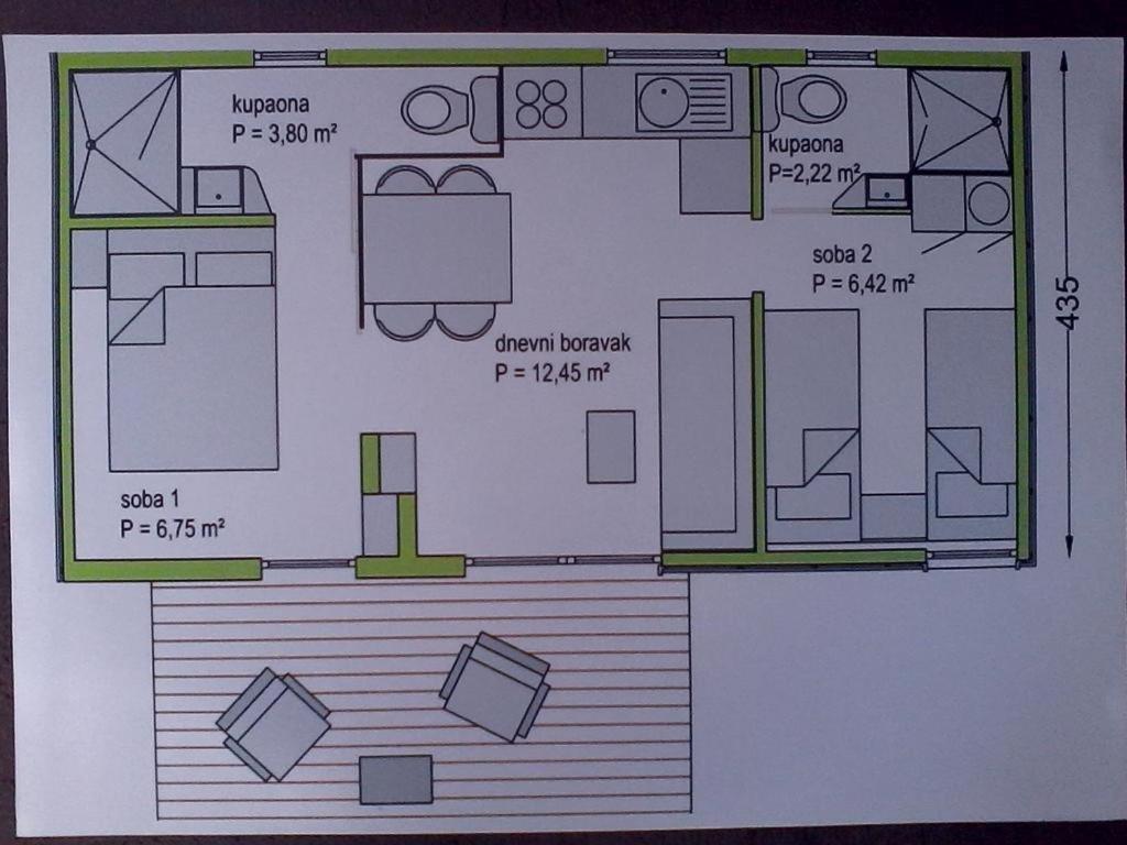 Mobile Home Ivan וודיצה מראה חיצוני תמונה
